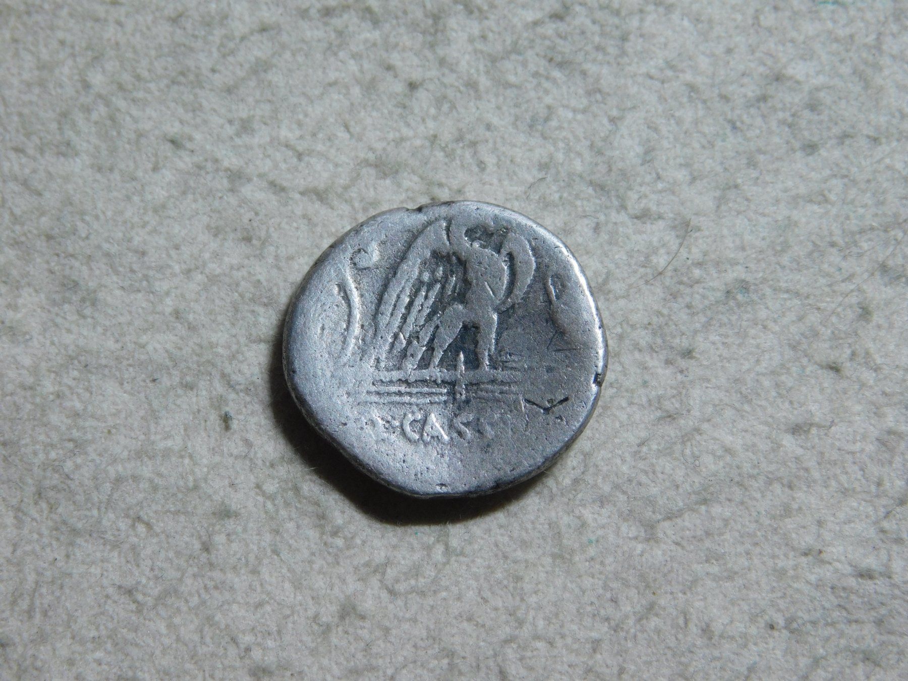 Tutti le monete: Rom: Whs. Denarius Quintus Cassius Longinus, Silber, 55v.Chr – Usato da Solothurn venduto da Mi-cardo 3