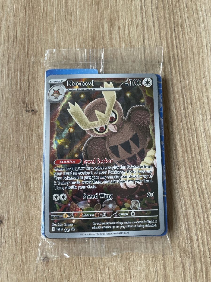 Pokémon Carte collezionabili: Noctowl, promo, english, sealed – Usato da Renens VD venduto da cjneco