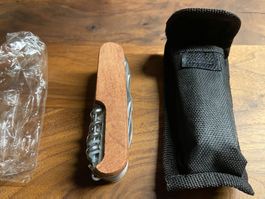 Sackmesser mit Holz Griff + Etuis Black! AKTION! NEU !