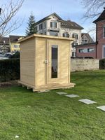 Neue mobile Outdoor Sauna