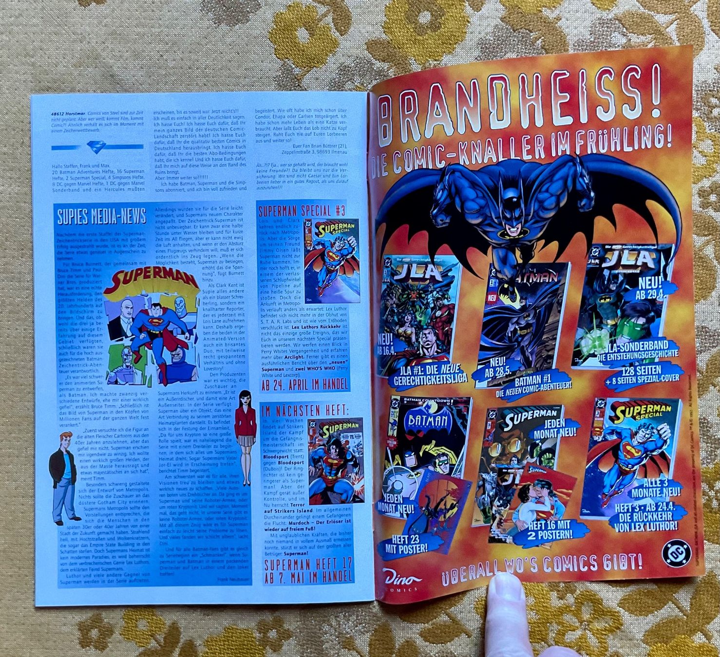 Fumetti: Superman Heft Nr 16 von 1997 – Usato da Endingen venduto da nathan05 8