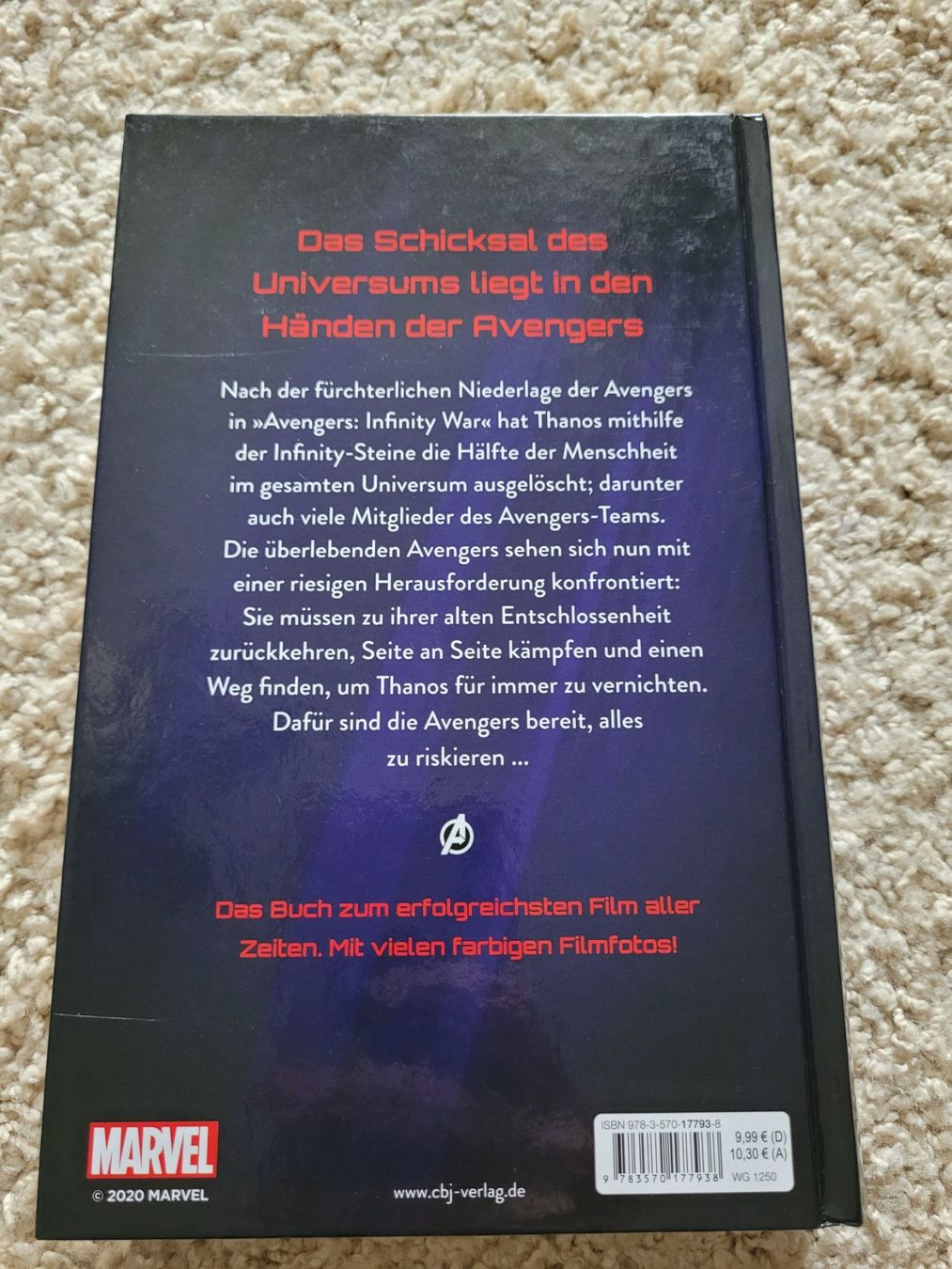 Bücher: Jugendbuch Avengers Endgame – Neu (gemäss Beschreibung) aus St.Gallen von amaka01 1