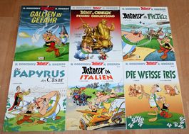 6 x ASTERIX …Band Nr. 33-40 … Ehapa … 1.Auflage 2005-2023 …