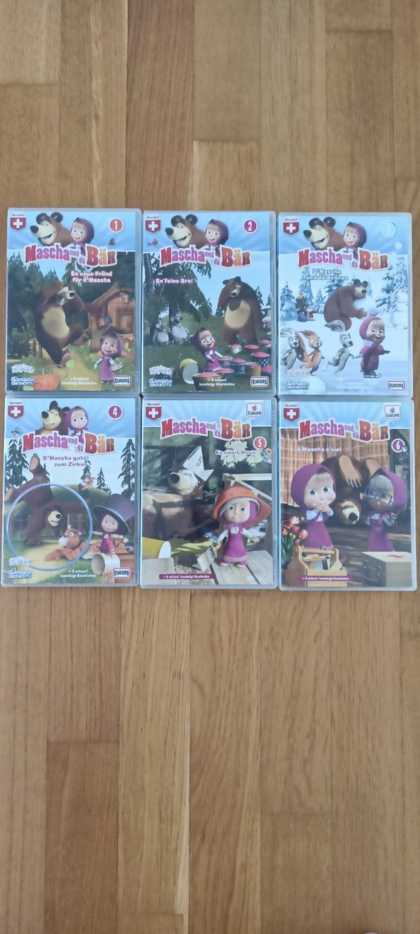 Tutti i DVDs: Mascha der Bär (6DVD) – Usato da Kriens venduto da San74