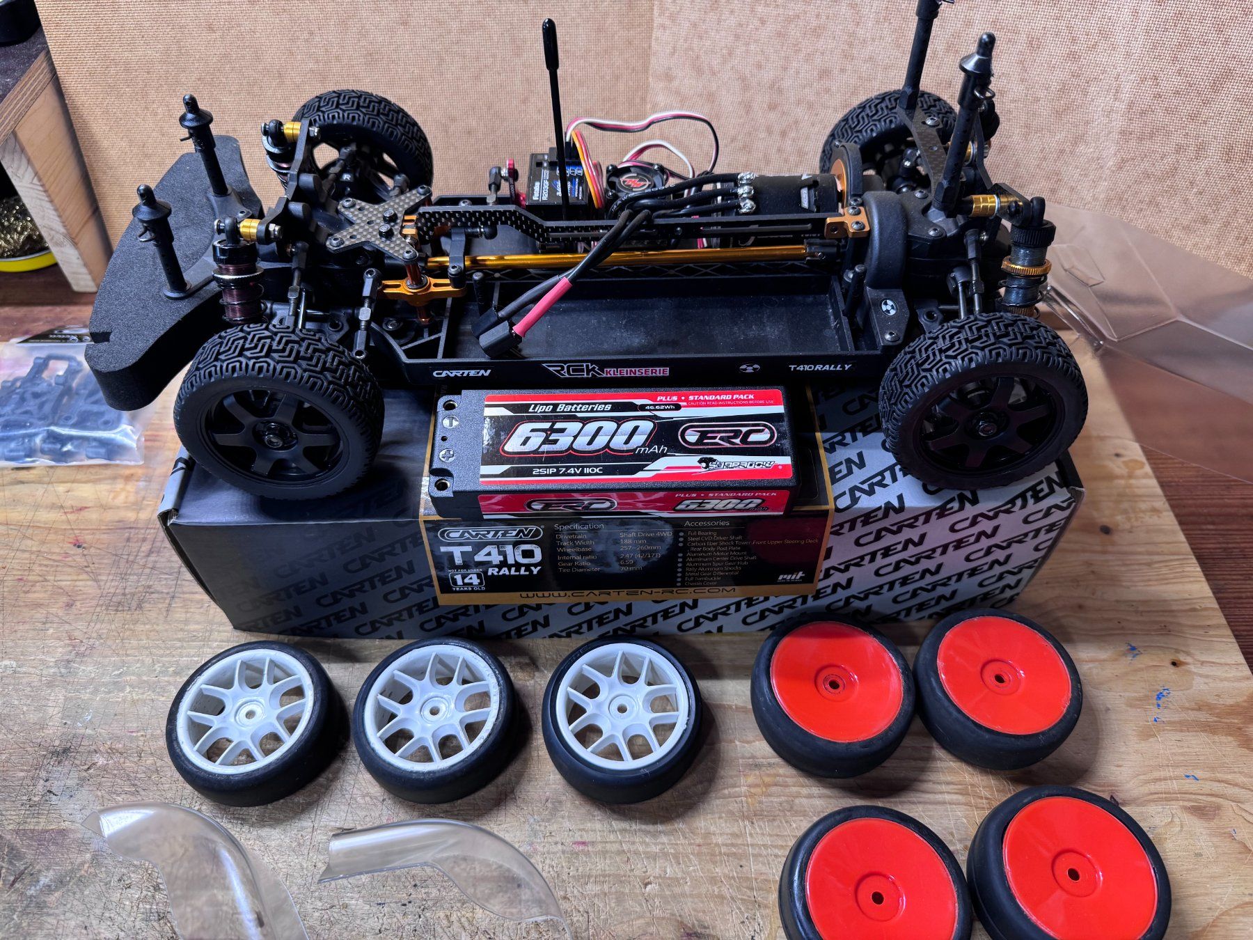Hobbywing RC Modellbau: RC Rallye Auto komplett – Gebraucht aus Rafz von Splitfire 8