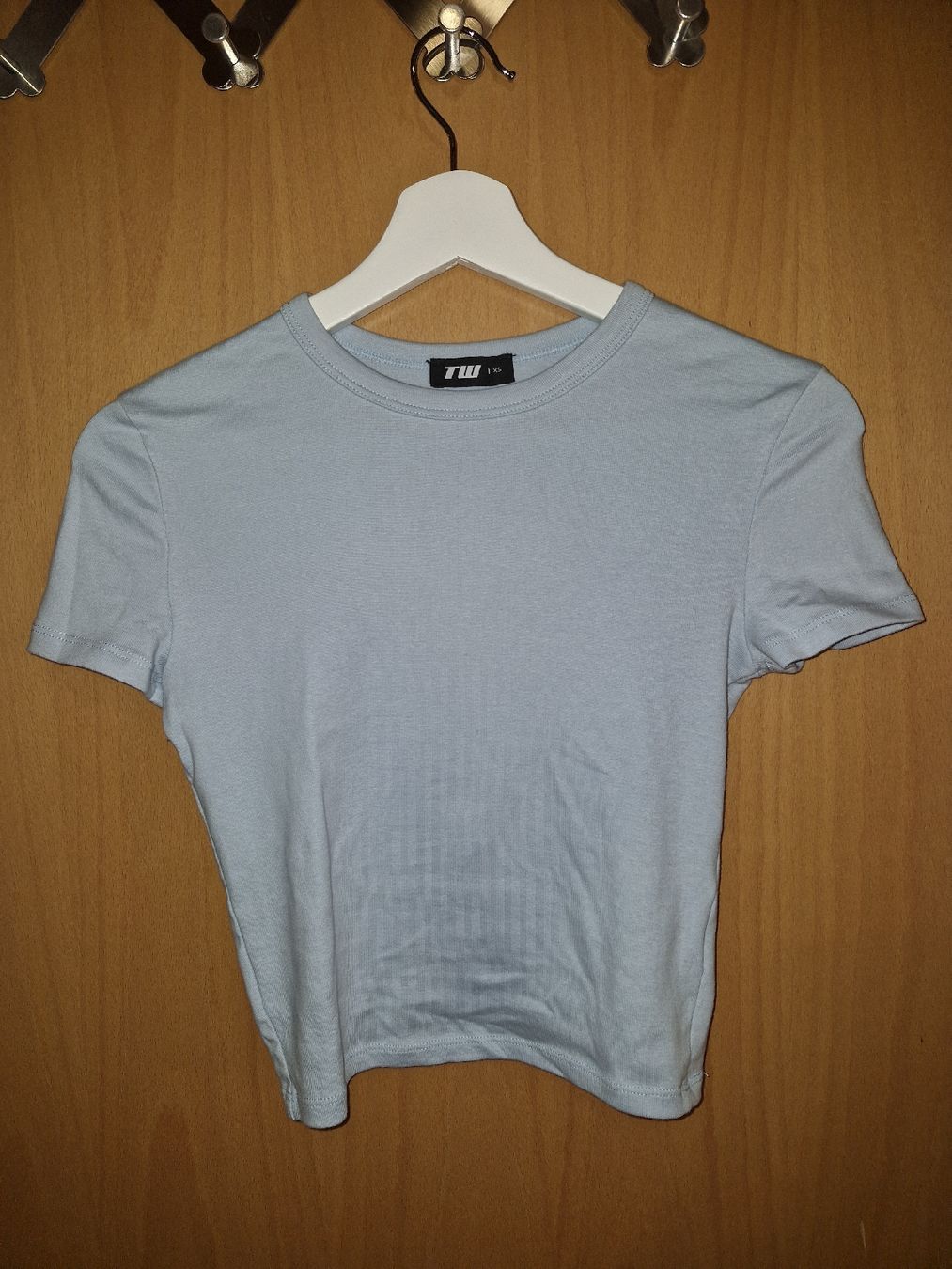 Tally Weijl T-Shirts: hellblaues Tshirt – Neu (gemäss Beschreibung) aus Lauerz von a2411