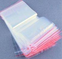 Plastik Beutel ZIP Verschluss 12x17cm 40 Stück