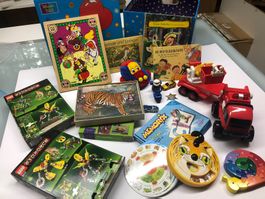 Grosses Spielzeugpaket für Kinder, viele Klassiker!