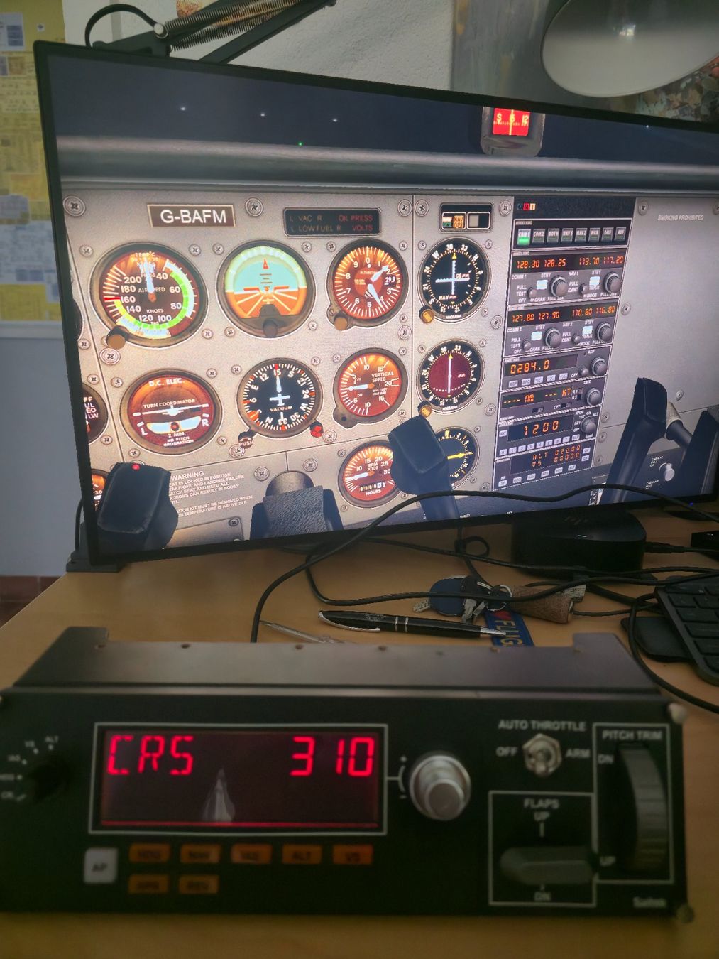 Saitek Manettes: Logitech G Saitek Pro Flight Multi Panel – D'occasion à Langnau am Albis par Thueppi 3