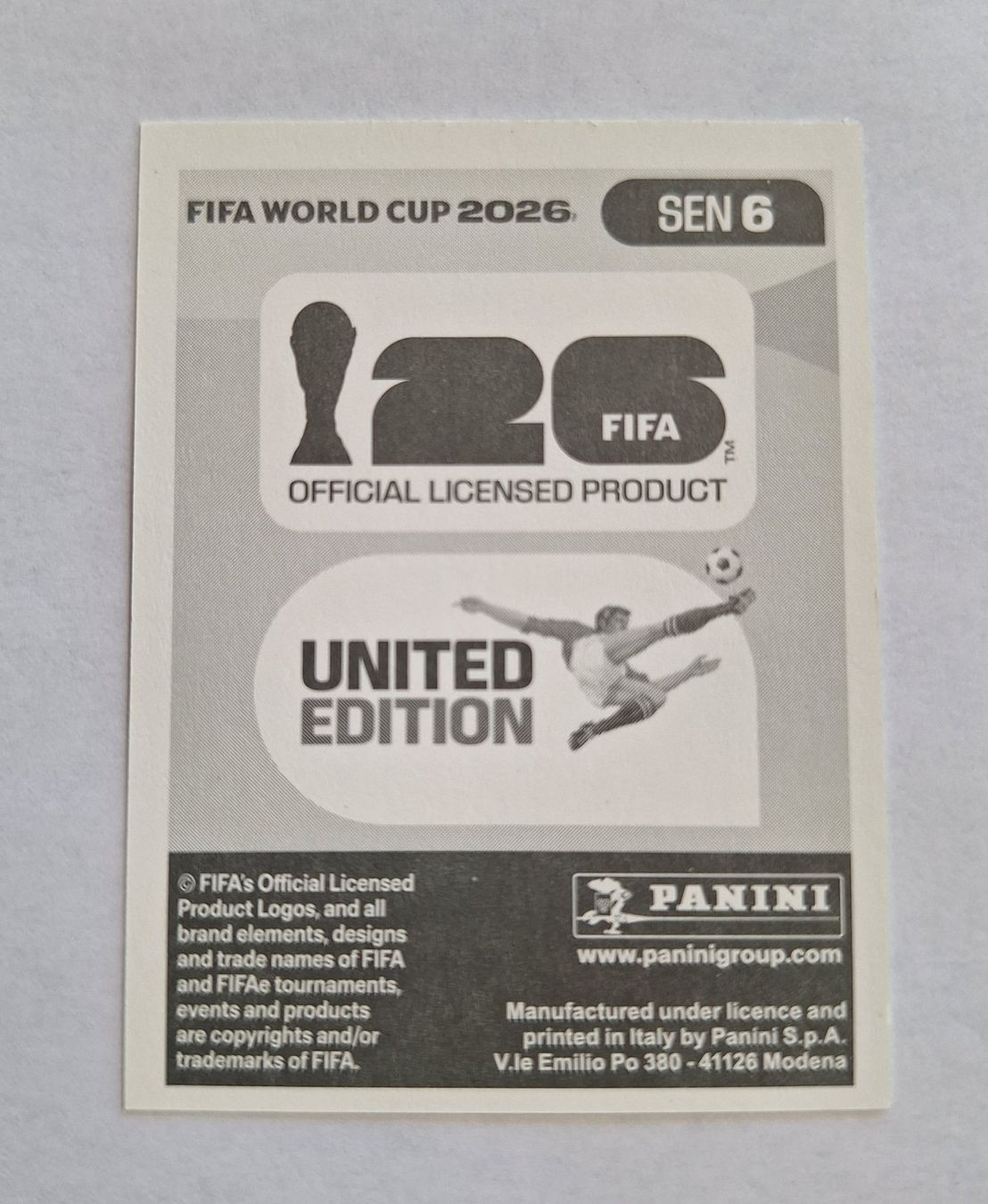 Panini Carte collezionabili: Panini Ismail Jakobs SEN 6 – Nuovo (secondo la descrizione) da Romanens venduto da Crocette 1