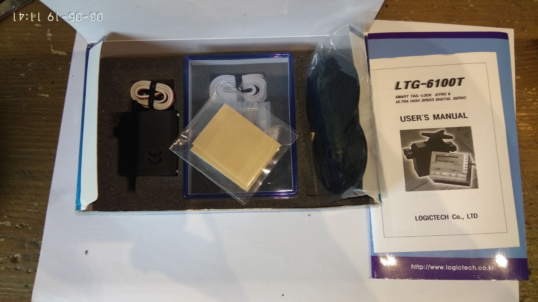 Modellismo RC: LOGICTECH LTG-6100T GYRO AVCS KREISEL – Nuovo e nell'imballaggio originale da Wolfhausen venduto da Didileo 2