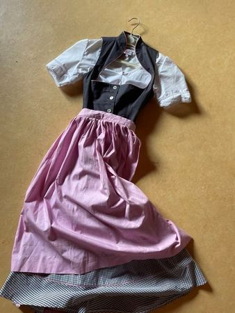 Edles Dirndl Gr. 34 3-teilig