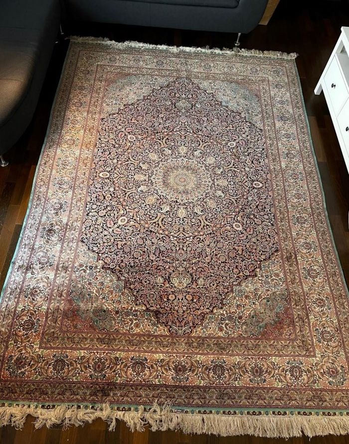 Tapis: Bulk batch: 6 carpets (tapis) pure silk – D'occasion à Fribourg par Rix0 4