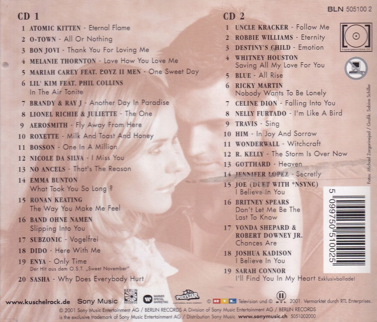 CD: CD ab Fr. 1.--, Kuschelrock 15 – Usato da Lausen venduto da Mondeo10628 1