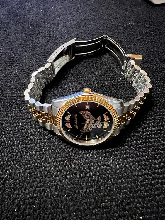 Mens black hills 2024 gold eagle watch