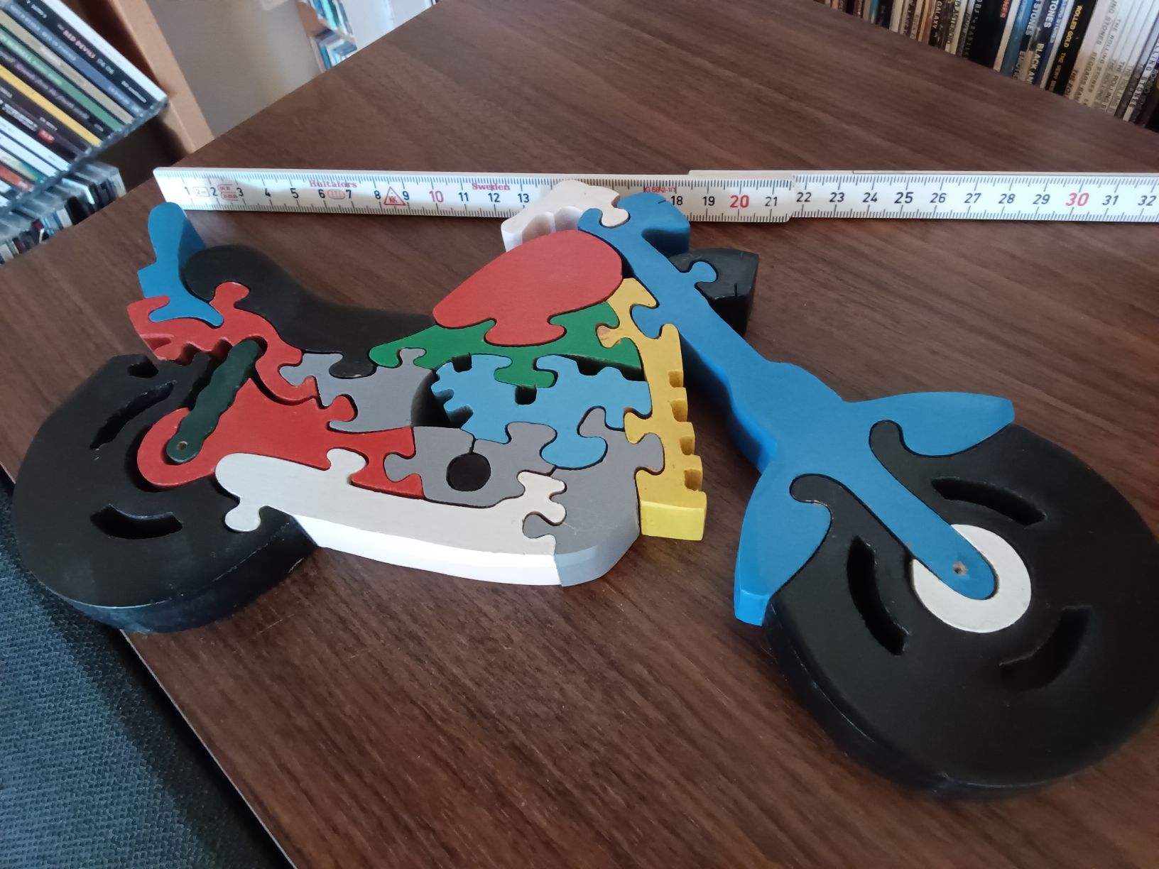 Puzzle: Harley Davidson Chopper Style Holz Motorrad Puzzle – Usato da Bonaduz venduto da Schnueff0