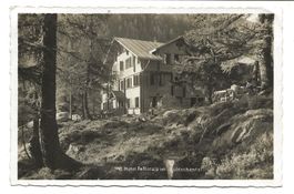 Hotel Fafleralp im Lötschental (VS) Foto-AK - Blatten  1933