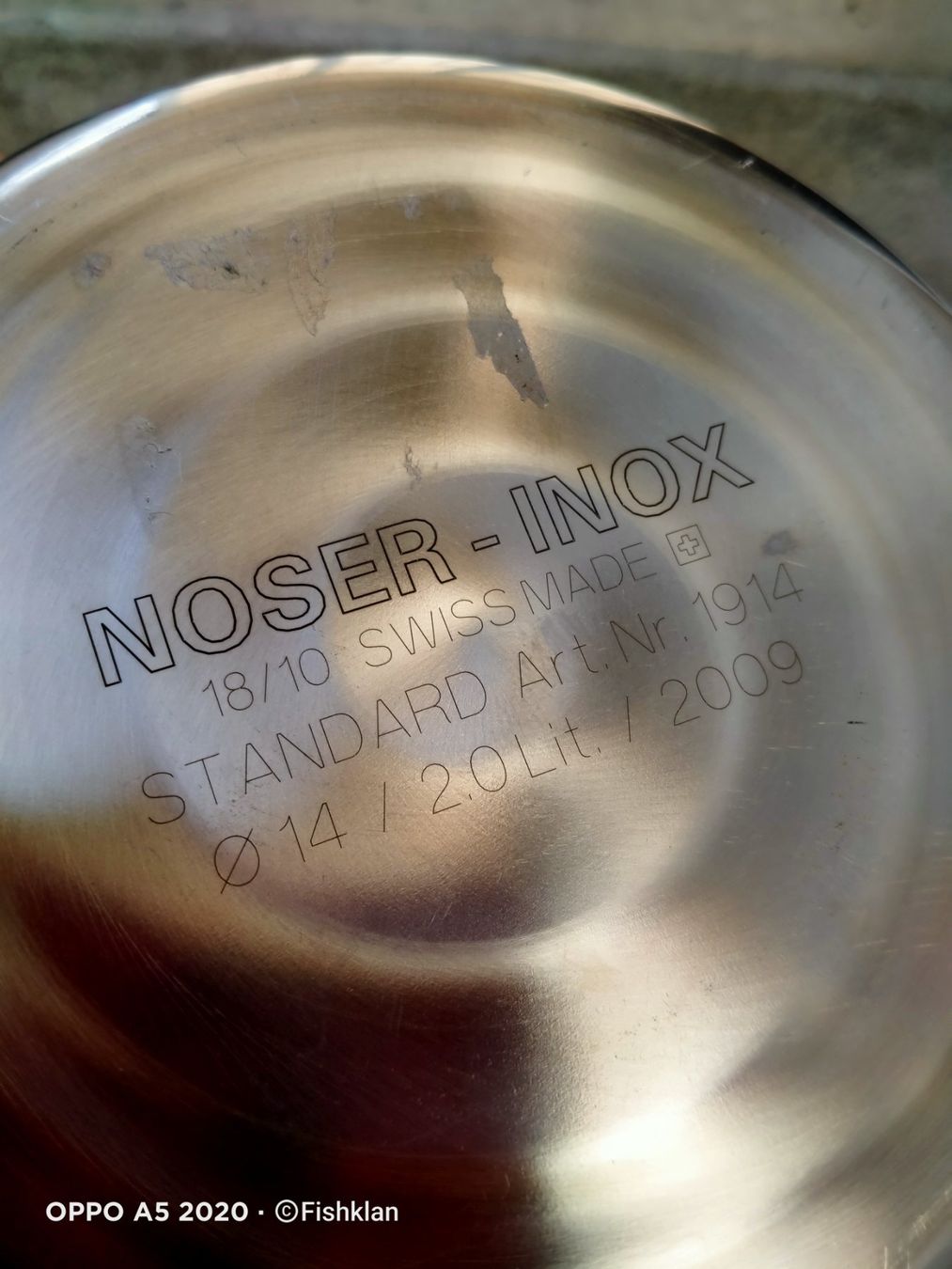 Pentole: Milchchessel 2 Liter Edelstahl NOSER Inox – Usato da Küssnacht am Rigi venduto da WorthPoint 5
