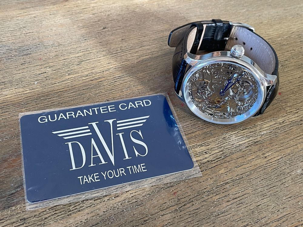 Montre discount davis squelette