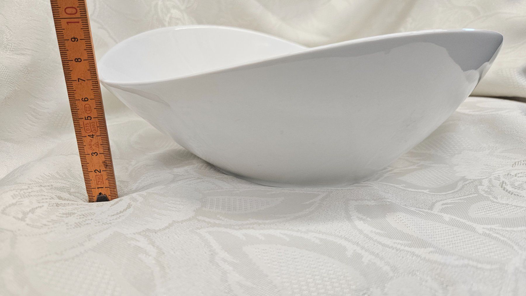 Schalen: Ciotola in ceramica bianca Maylea – Gebraucht aus Melano von H-Sara 2