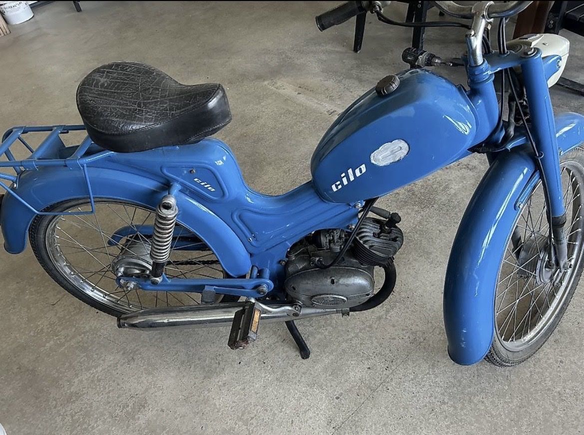 Ciclomotori: Töffli Mofa, blau, Oldtimer Dreigangschaltung – Usato da Heimenhausen venduto da Bufnof 1