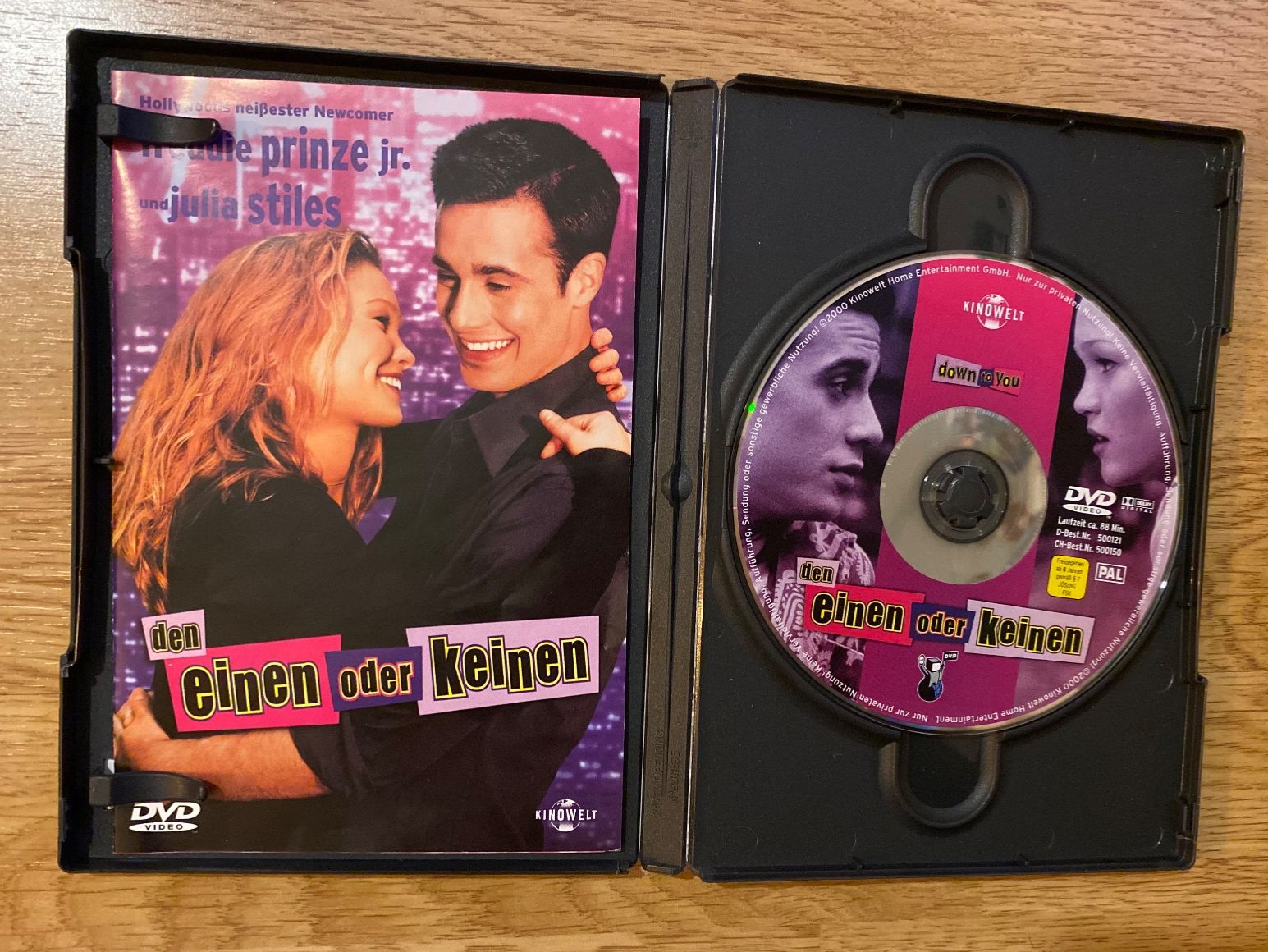 Tutti i DVDs: DVD Down to You, Freddie Prinze Jr. – Usato da Rafz venduto da SaintCruz 1
