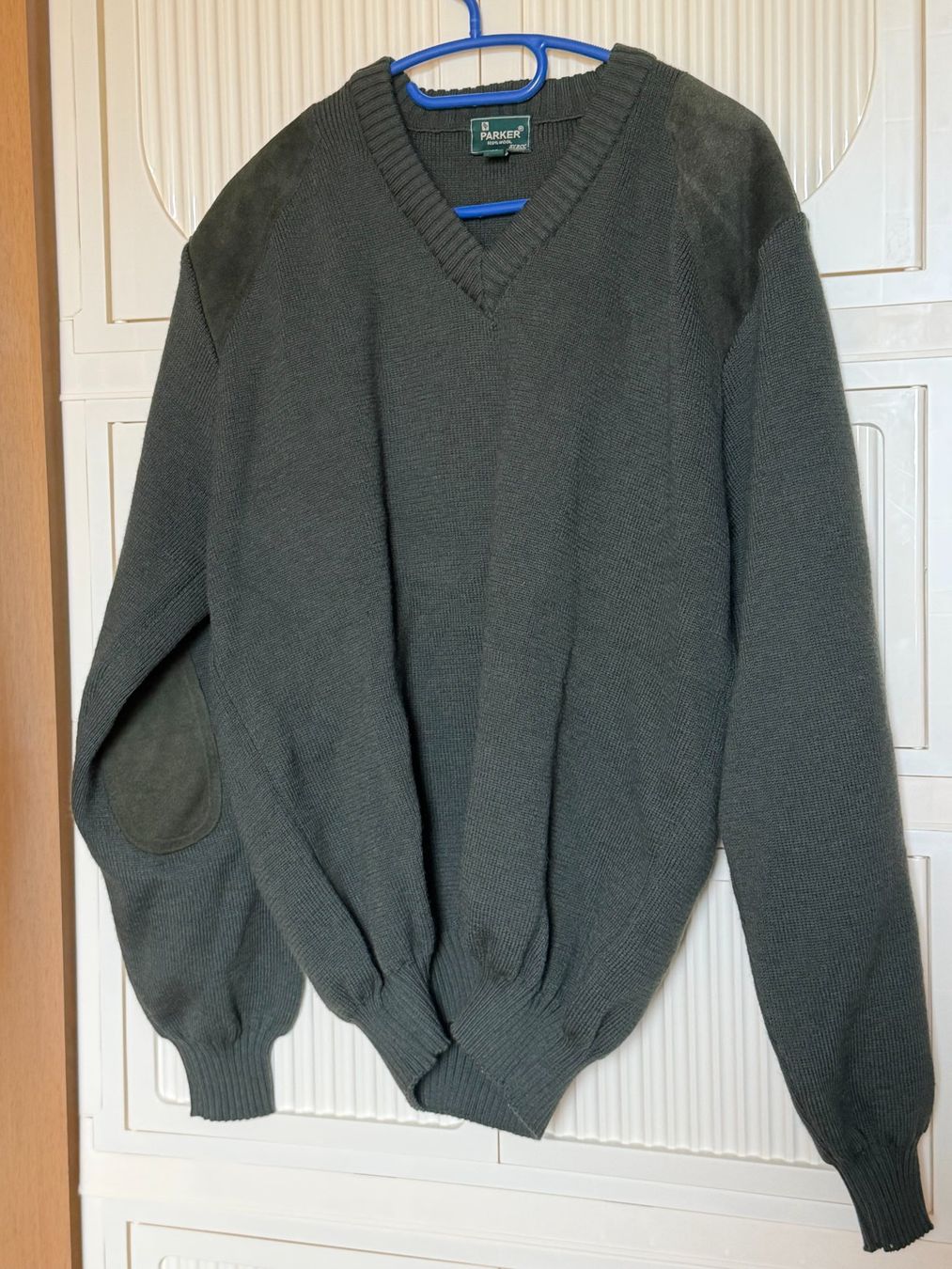 Parker Pullover & Sweatshirts: Pullover Parker 100% Wolle dunkelgrün Grösse XL – Gebraucht aus Brunnenthal von Eco07