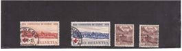 1939 Rotes Kreuz+Schloss Chillon