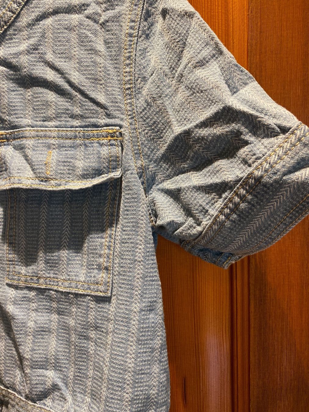 Giacche: Jeansjacke mit kurzen Armen – Nuovo e nell'imballaggio originale da Buchberg venduto da Delmonte 2