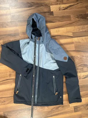 Regenjacke Rukka blau Grösse 176 