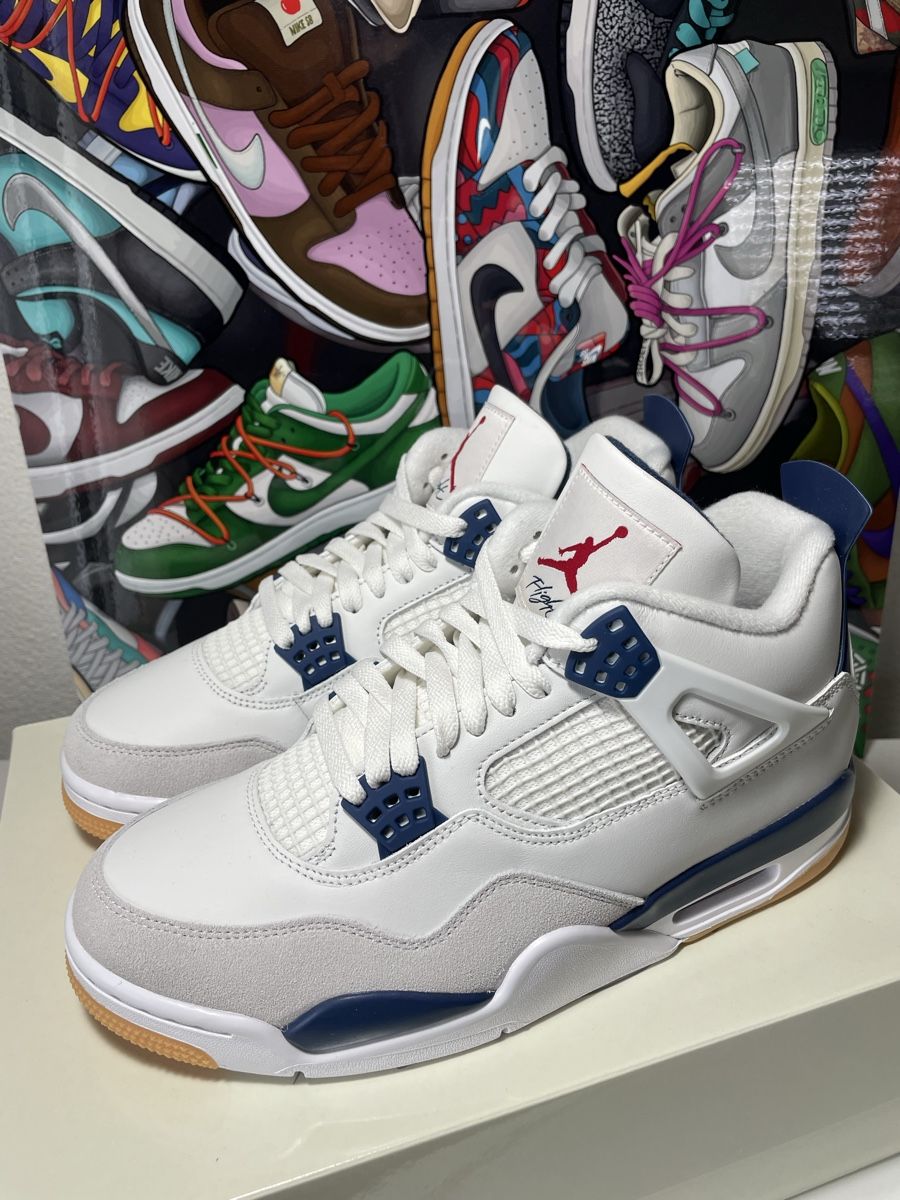 Jordan Herrenschuhe: Nike Jordan 4 SB Navy Gr. 43 – Neu und originalverpackt aus Freidorf TG von kickznlacez 1