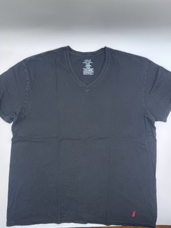 T-Shirt Polo Ralph Lauren V-Ausschnitt schwarz Grösse XL