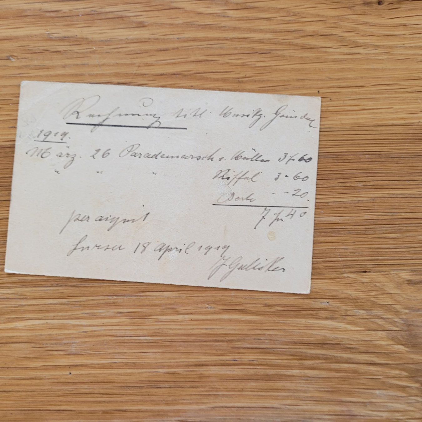 Tutti i francobolli: GS Grindel 1919 Solothurn – Usato da Biel/Bienne venduto da Destockweb 1