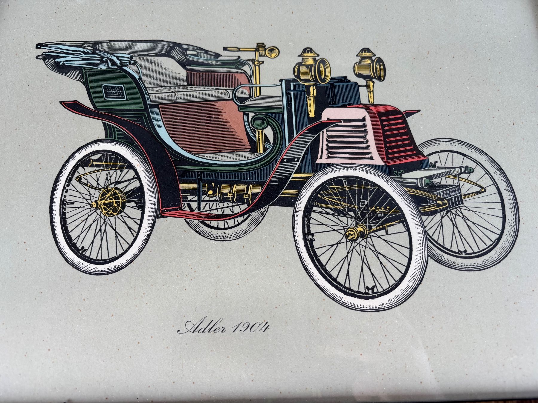 Kutschen: 2 schöne alte Oldtimer Bilder – Gebraucht aus Feldbach von Olive1 6