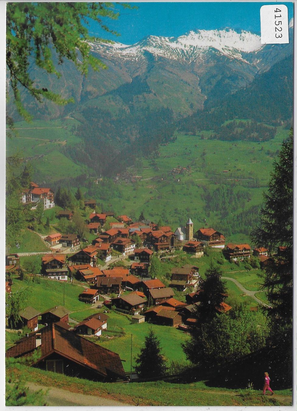 Cartoline postali: Tschiertschen - Generalansicht – Usato da Ettingen venduto da Kartenplanet