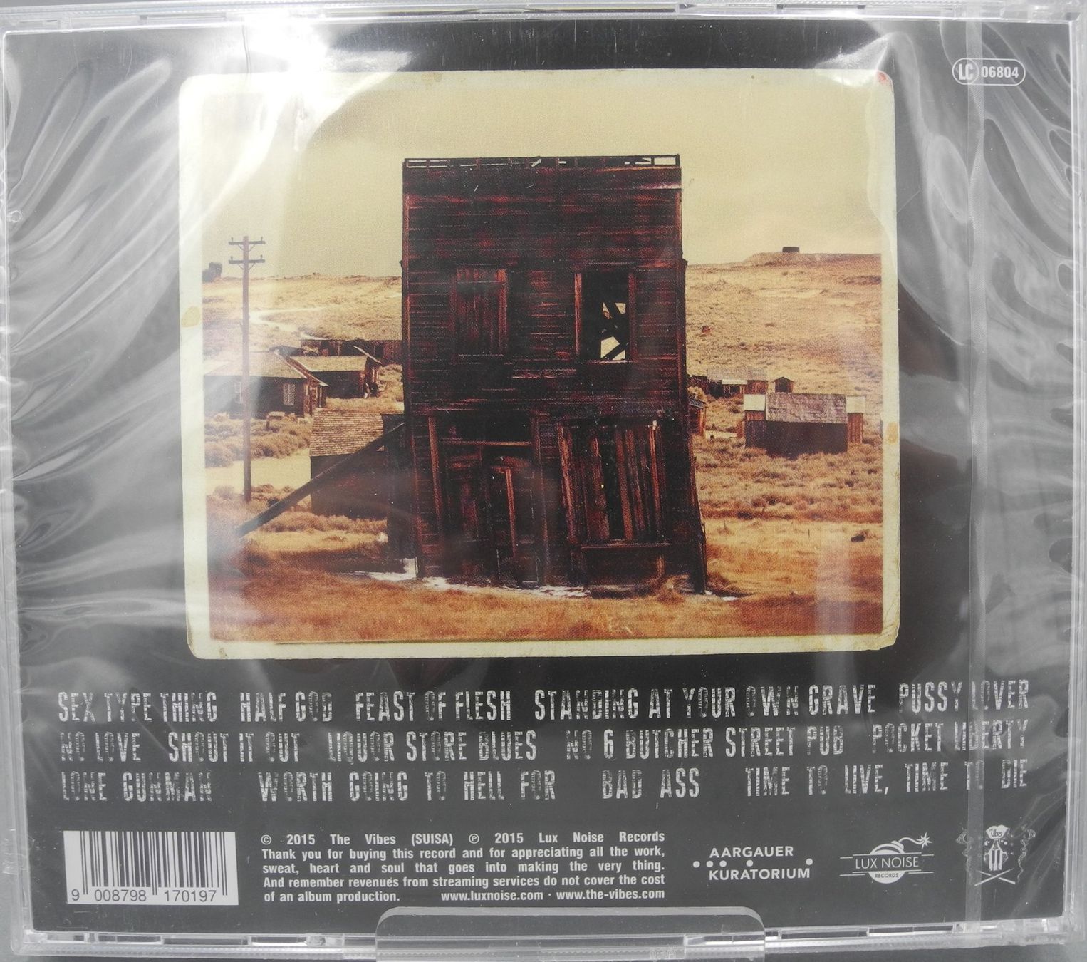 CDs: CD Vibes "Standing at your own Grave", Nr. 808 – Neu und originalverpackt aus Kottwil von Crazyrolf 1