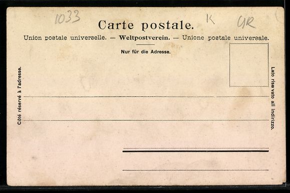Cartoline postali: Göschenen, Expresszug der Gotthardbahn  – Usato da Berlin venduto da bartko-reher 1