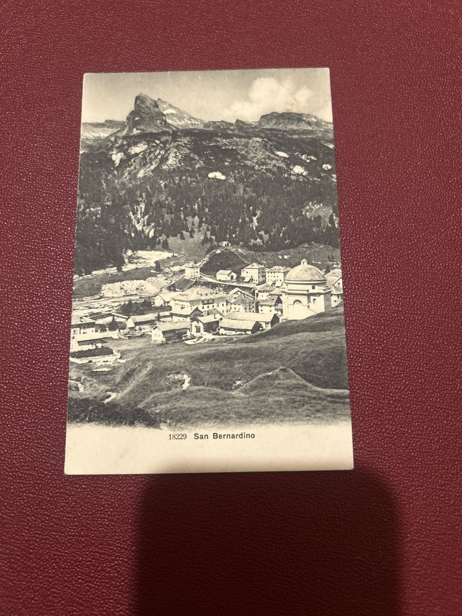 Cartes postales: San Bernardino 1907 – D'occasion à Breganzona par Milesbo