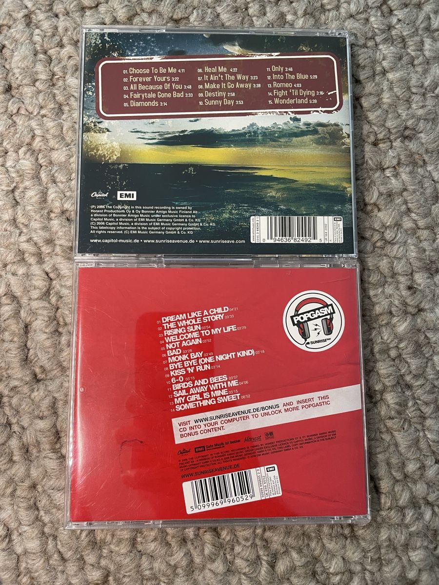CDs: 2x Sunrise Ave – Gebraucht aus Reinach AG von trigger7811 1