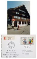 Ebersol Mogelsberg Neckertal Toggenburg Letzttag Postbüro