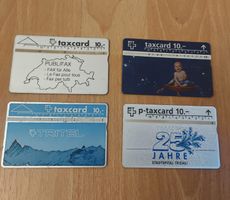 PTT Taxcard Sammlung, verschiedene Sujets, Top Zustand!