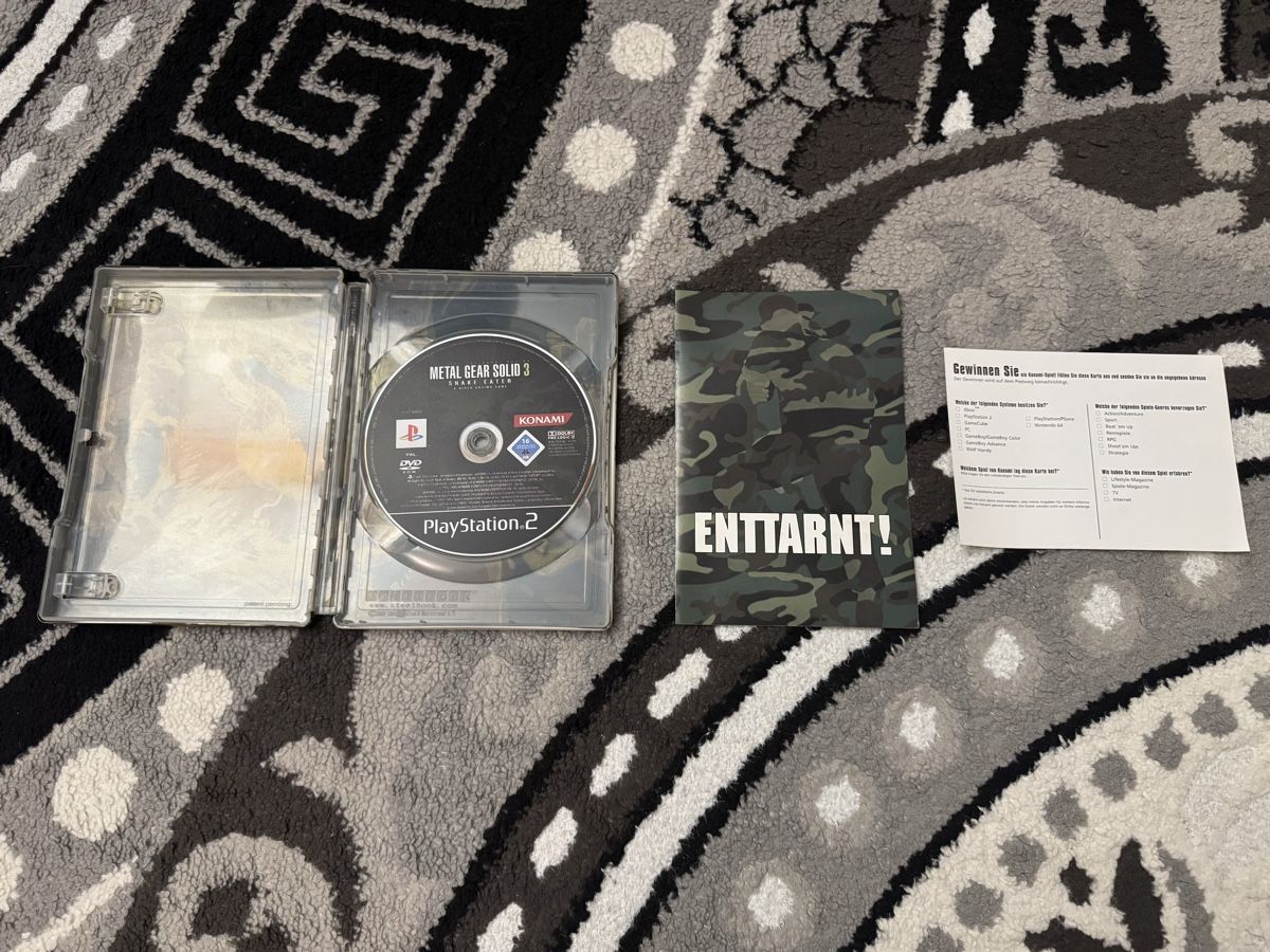 Sony Giochi: Metal Gear Solid 3: Snake Eater PS2 PAL Steelbook – Usato da Beringen venduto da ton_dx2f 2