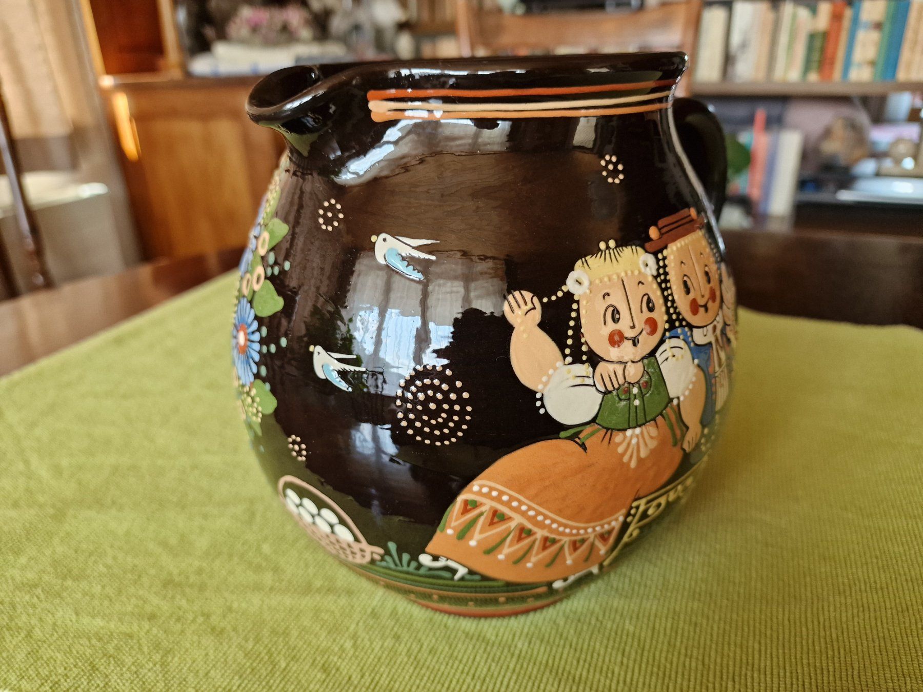 Caraffe: Willy Aebi, Hasle  -  grosse, wunderschöne Kanne – Usato da Röthenbach i. E. venduto da Heureka5 4