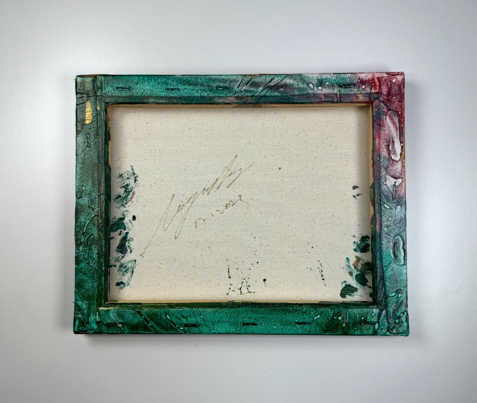 Gemälde: Acryl-Flüssigmalerei, rechteckig – Gebraucht aus Schlieren von MayaSheng1983 2