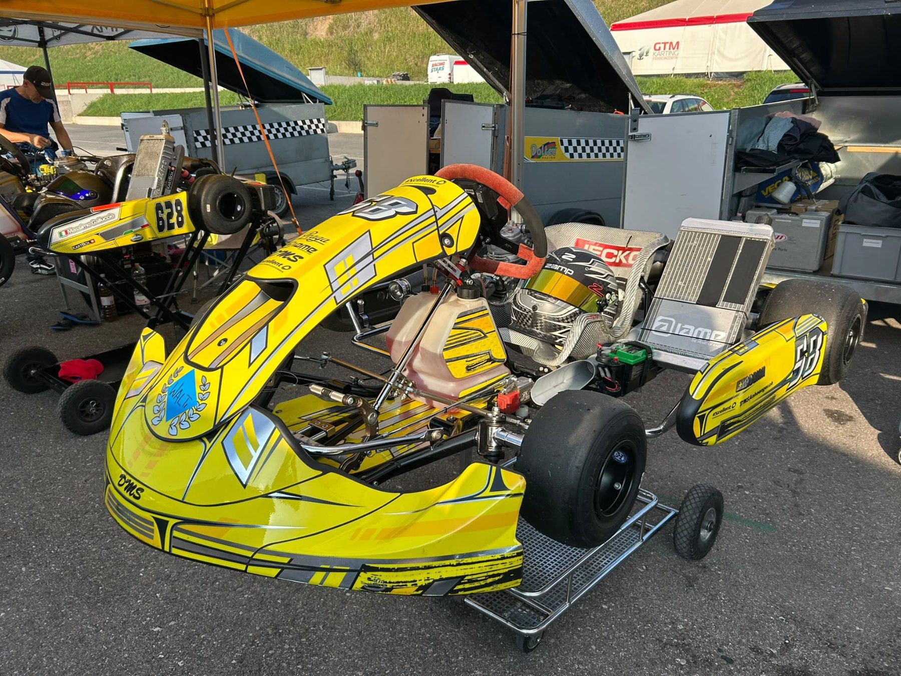 Go-Kart: Chassis Praga Fighter ohne Motor – Usato da Zauggenried venduto da bab_dhv9 1