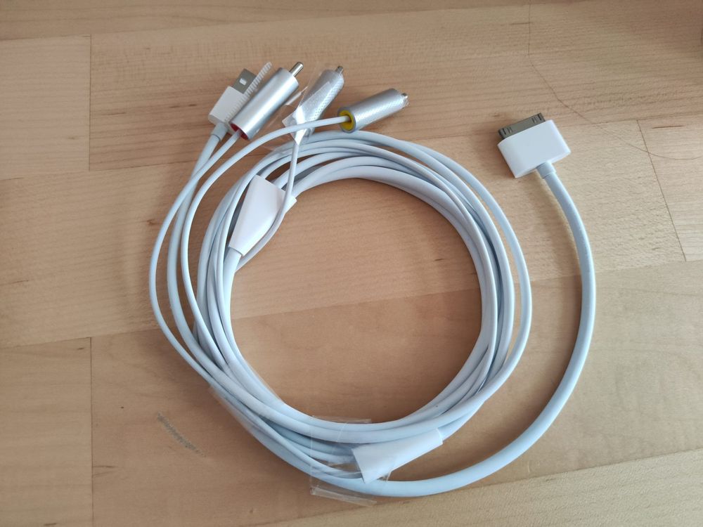 Original Apple Composite AV Cable Kaufen auf Ricardo