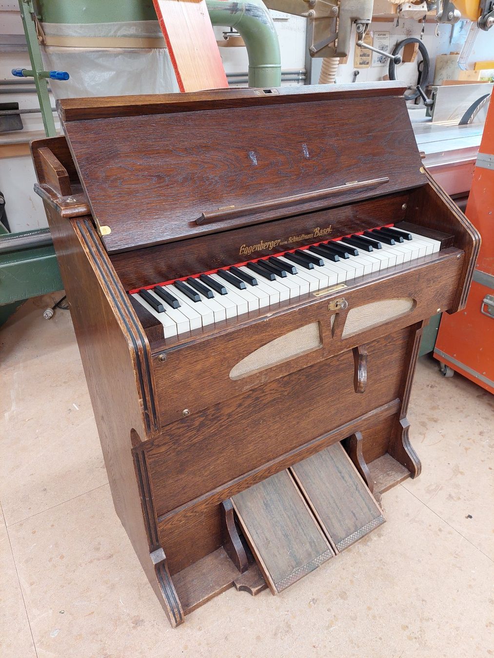 Strumenti musicali: Seltenes transportables Schul-Harmonium – Usato da Davos-Platz venduto da musikhauskollegger