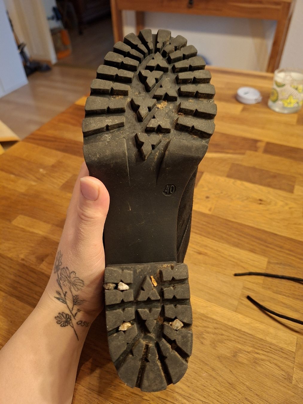 Scarpe da donna: Schwarze Stiefeletten mit Blockabsatz – Nuovo (secondo la descrizione) da Bärau venduto da wid_7yqd 2