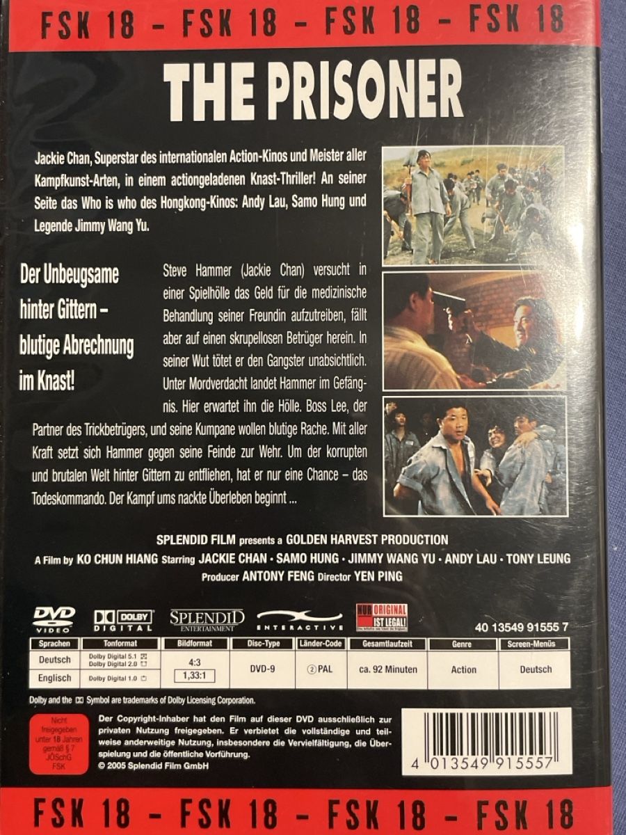 Tous les DVDs: The Prisoner (1990) – D'occasion à Waldenburg par Mimily33 1