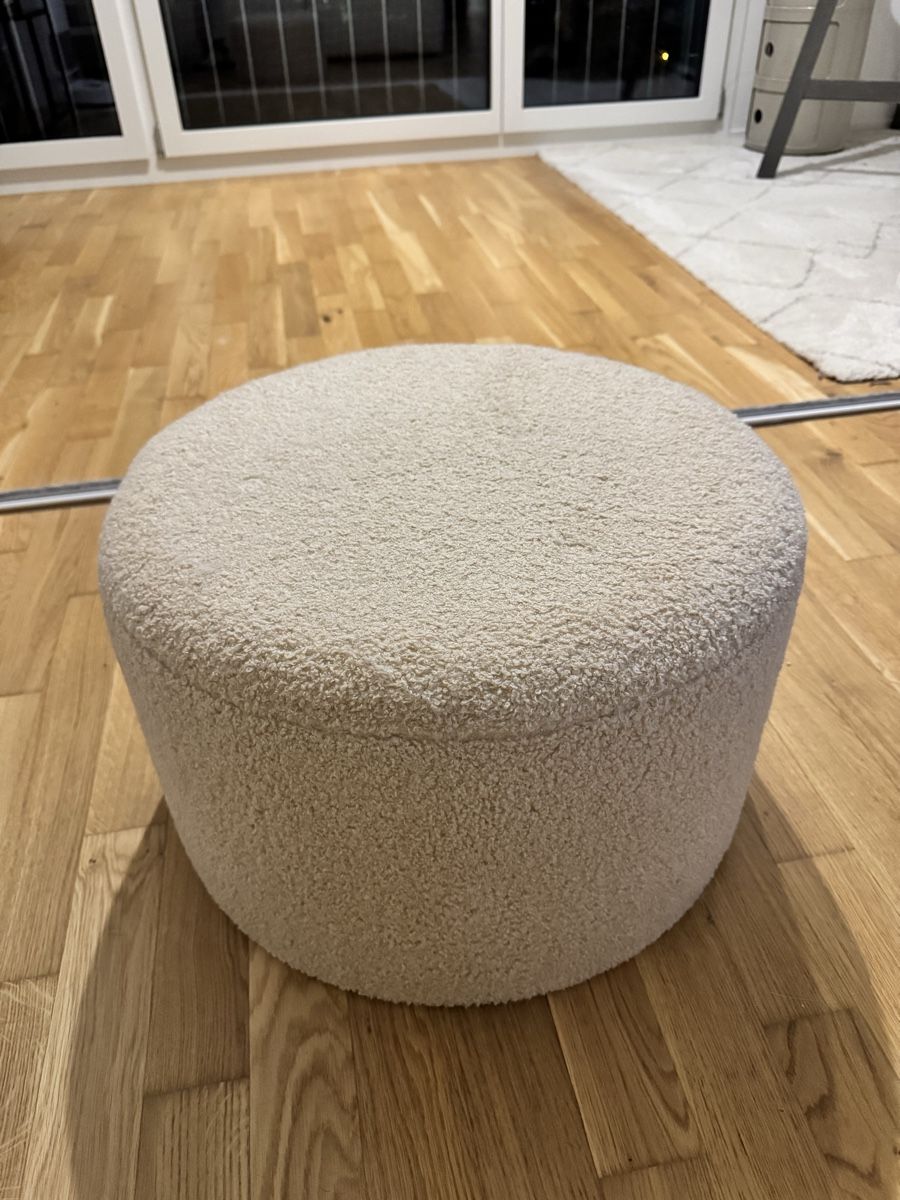 Hocker: Hocker mit Teddy Stoff – Gebraucht aus St. Gallen von nikolasbong 2